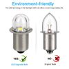 6pcs P13.5S LED Flashlight Lights Torch Lamp Bulbs 3V White Upgrade Replacement