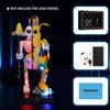 YEABRICKS LED Light for 77072 Fortnight Peely Bone Building Blocks Model (Building Set NOT Included)