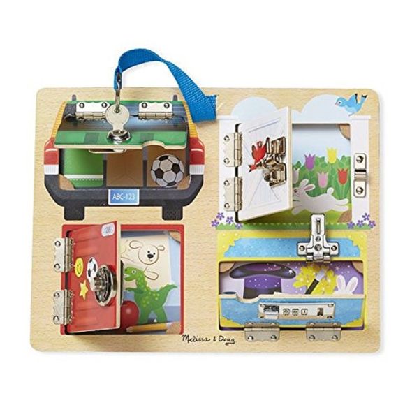 Melissa & Doug Lock & Latch Board