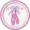 Tutu Ballerina Dessert Plates, 8ct