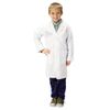 Aeromax Jr. STEM Lab Coat, White, 3/4 Length, size 8/10