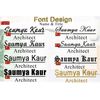 Custom Acrylic Name Plate for Desk – Personalized Office Sign Gift