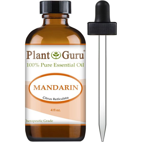 Mandarin Essential Oil 4 oz 100% Pure Undiluted Therapeutic Grade.