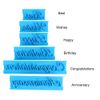 DIY 3-in-1 Cake Stencil & Embosser - Plastic Baking Stencil Set - Decorating Kitchen Utensil for Cake Lovers