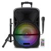 12” Bluetooth Speaker Subwoofer Heavy Bass System W/ Mic Tripod Stand Remote