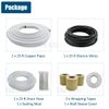 25 Feet Install Kit For Mini Split Heat Pump Systems 1/4" - 3/8" Dia.