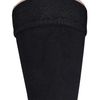 Truform Compression Socks, 20-30 mmHg, Men's Dress Socks, Thigh High Over Knee Length, Black, Large