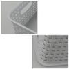 Yarebest 6-pack Weave Storage Baskets, Plastic Grey Basket, Small Baskets