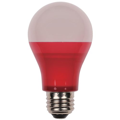 Westinghouse 0315300 5 Watt (40 Watt Equivalent) Omni A19 Red LED Party Bulb, Medium Base, 1-Pack