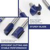 NEW Professional 1/4" Shank Router Bits 15PC Router Bits Tungsten Carbide w/Case