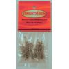 100 SILVER 1-72 Hex-Drive Button-Head Screw-In Rivets For Customs & Retorations