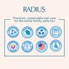 RADIUS Flex Brush with Soft Bristles Toothbrush BPA Free & ADA Accepted Designed to Improve Gum Health & Reduce Issues - Right Hand - Watermelon/White - Pack of 1