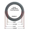 Paradigm Phantom v2 / v3 Speaker Foam Surround Repair Kit / Woofer Refoam Kit