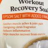 Post Workout Recovery Magnesium Bath & Foot Soak Epsom Salt Citrus Reduce Inflammation Soothe Muscles - 2lbs