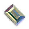 AURORA Crystal Step Cut-Flat Back 6x4mm Crystal AB 15pcs