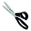 Kleiber 235 mm Tailors Stainless Steel Pinking Shears-Black Handle, Medium