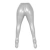 PVC Inflatable Female Mannequin Dummy Torso Legs Model Silver