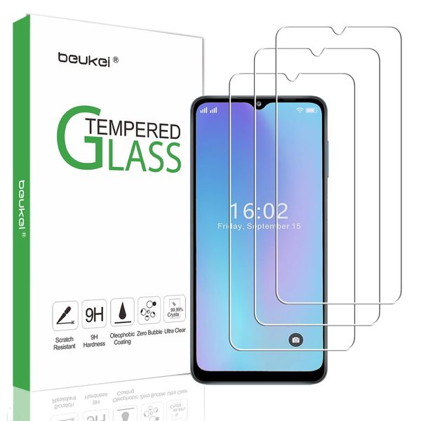beukei (3 Pack Designed for Vortex PG65 Screen Protector Tempered Glass, Touch Sensitive, 9H Hardness