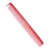YS Park 333 Round Tooth Extra Long Cutting Comb - Red
