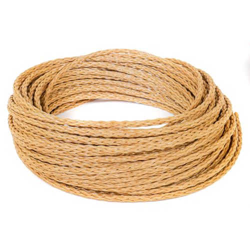 SGT KNOTS Hollow Braid Promanila - Lightweight Multi-Purpose, Moisture and Element Resistant (1/4" x 100ft Coil, Tan)