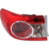 For Toyota Corolla 2011 2012 2013 Driver Side Tail Light | Outer | 8156002580 | TO2804111