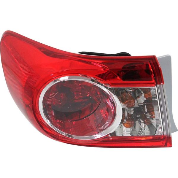 For Toyota Corolla 2011 2012 2013 Driver Side Tail Light | Outer | 8156002580 | TO2804111