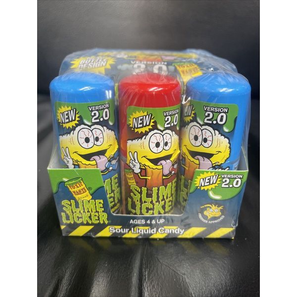 Toxic Waste Slime Licker 2.0 Sour Liquid Candy 2 oz , 12ct..