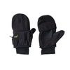Fuse Handschuh 'Klapp-Fäustling' - schwarz, XL