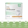 McKesson Classic Underwear, Incontinence, Light Absorbency, XL, 14 Count