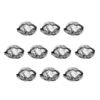 YFFSFDC Chignon Net Hair Net Set of 10 Black Hair Net Asiana Net Extra Fine 50cm Nurse Ballet Workplace Bun Net