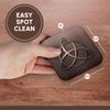 3dRose Coaster, A Stone Textured Triquetra Celtic Trinity Knot Symbol
