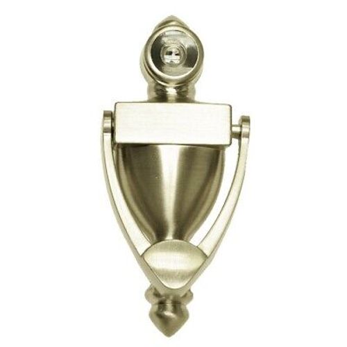 BETTER HOME 5 1/2_ DOOR KNOCKER 698DC Satin Nickel (Pack of 2)