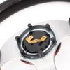 12.5" Red D Shape Racing Steering Wheel w/ Quick Release Adapter Kit Universal
