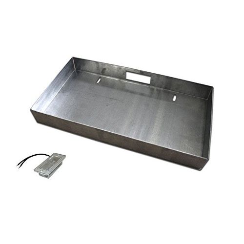 Frenched 1.75" 16ga Steel License Plate Box with Free Light