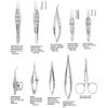 10 PC O.R GRADE EYE MICRO MINOR SURGERY OPHTHALMIC KIT SET FORCEPS SCISSORS