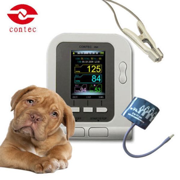 CONTEC08A-VET Digital Blood Pressure Monitor,Veterinary/Animal NIBP+SPO2 Probe