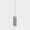 Brushed Brass Gold & Silver Knurled Cylindrical Bathroom Light Pulls (Silver)