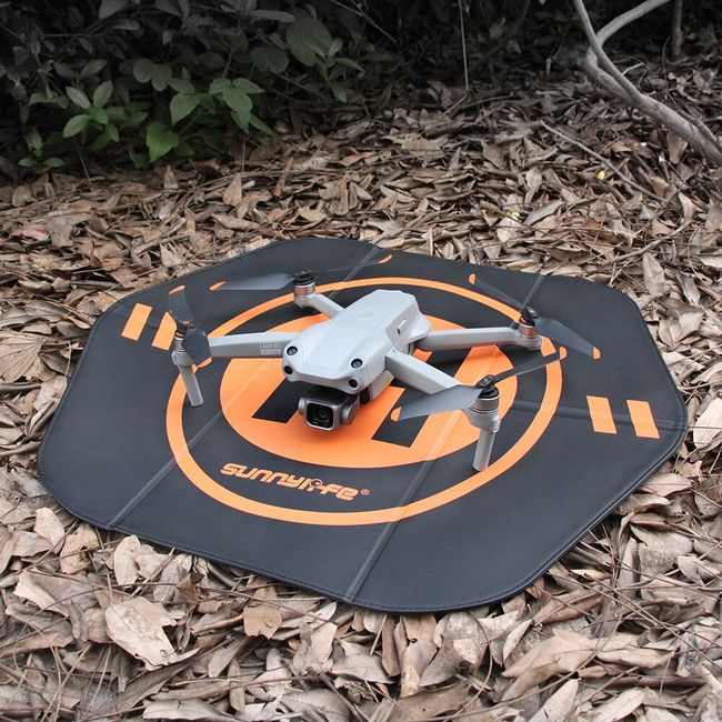 Drone Landing Pad Fast-Fold Double-Sided PU Leather For DJI Air 3