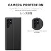 Galaxy Note 10+ / Note10 Plus Case, Mobile Phone, Notebook, Thin, Lightweight, Side View Window, Translucent Fabric, Cute, Funny, Stylish, Characters, Full Protection, Fingerprint, Stand Function,