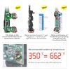 800mAh Electric Toothbrush Battery Compatible with Philips Sonicare Replacement Parts HX65 HX67 HX68 HX69 HX89 HX99 Series with Solder Wire and Rapid Disassemble Tools Set