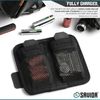 Savior Equipment Tactical Double Battery Pouch Holder, Black