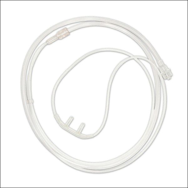 In-Lab Sleep Study Nasal Cannulas with Luer Lock – 7ft  50-Pack