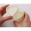 Torune P-2169 Triangular Rice Ball Press Mold, Onigiri Press, Embossed, White