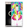 Head Case Designs Tickle Geometric Feathers Soft Gel Case Compatible With Alcatel 5 (2018)