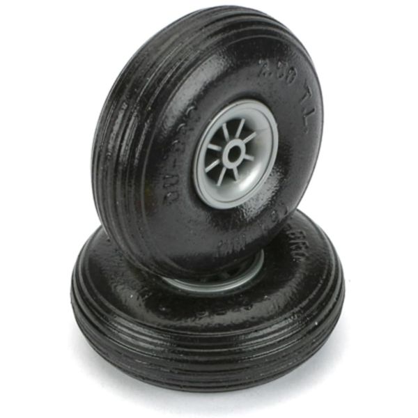2 1/2 TREADED LIGHT WEIGHT WHEELS