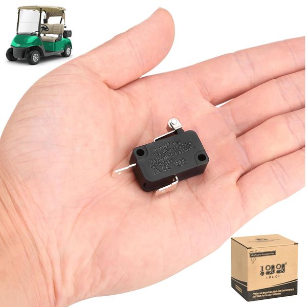 10L0L Golf Cart Accelerator Pedal Box Micro Switch for EZGO 1994.5 Up 4-Cycle TXT Medalist Marathon Models, Replace OEM# 25861G01