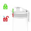 Ion8 Leak Proof Slim Water Bottle, BPA , 600ml, Unicorns
