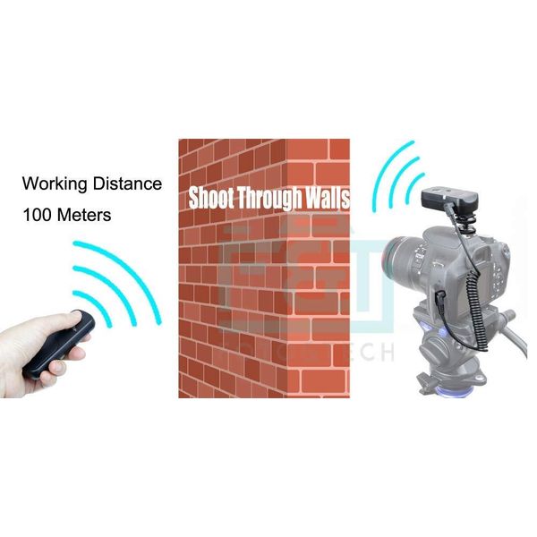 Shutter Release 360 Angle Wireless Remote 100M f/ Olympus Pen-F,E-PL8 E-PL7 E-P5