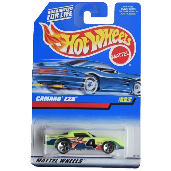 Hot Wheels Camaro Z28 - #853 neon Green