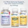 SOLARAY Super Bio Buffered Vitamin C 1000mg, Two-Stage, Timed Release Vitamin C with Bioflavonoids, Immune Support Supplement - High Absorption, Vegan, 60 Day Guarantee, 30 Servings, 60 VegCaps